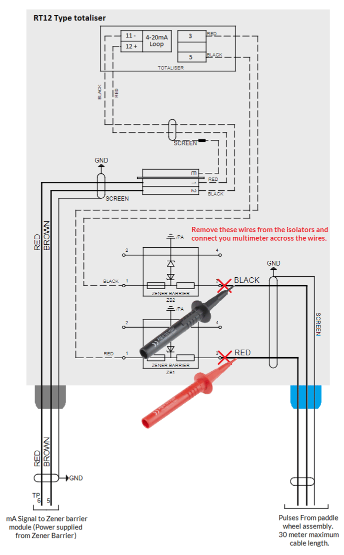 Reed switch check